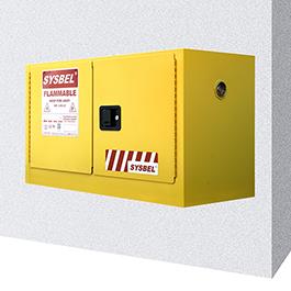 Piggyback combustible storage cabinet