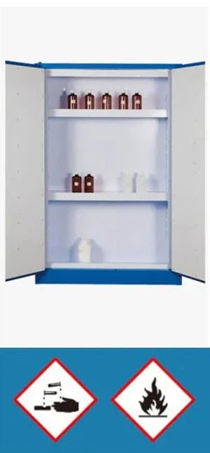 Explosion-producing strong corrosive chemical cabinet